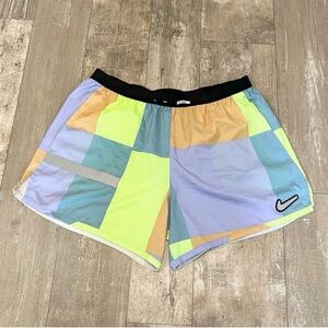 NIKE Flex Stride Wild Run 5" Unlined Running Shorts XXL Reflective Swoosh Pastel